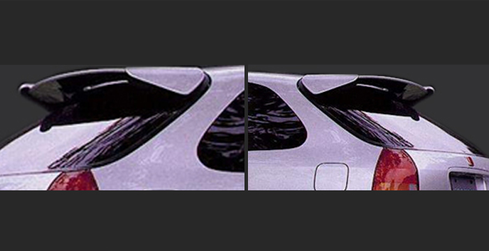 Custom Honda Civic Roof Wing  Hatchback (1996 - 2000) - $214.00 (Manufacturer Sarona, Part #HD-002-RW)